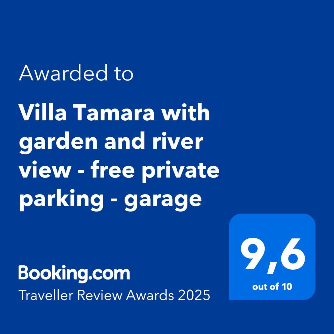 Villa Tamara With Garden And River View - Free Private Parking - Garage Mostar Exterior foto